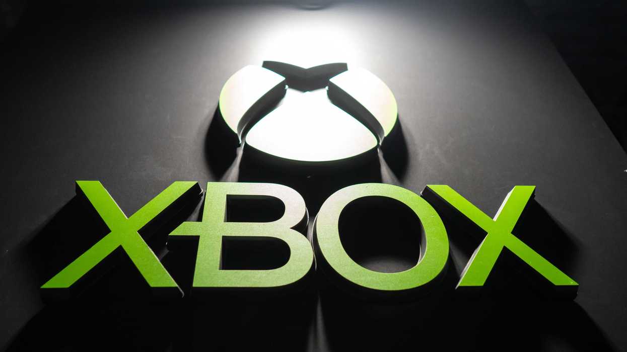 The Xbox logo is seen during the Tokyo Game Show 2024 at Makuhari Messe on September 26, 2024 in Chiba, Japan. The gaming exhibition is one of the world's largest and will be held through September 29th