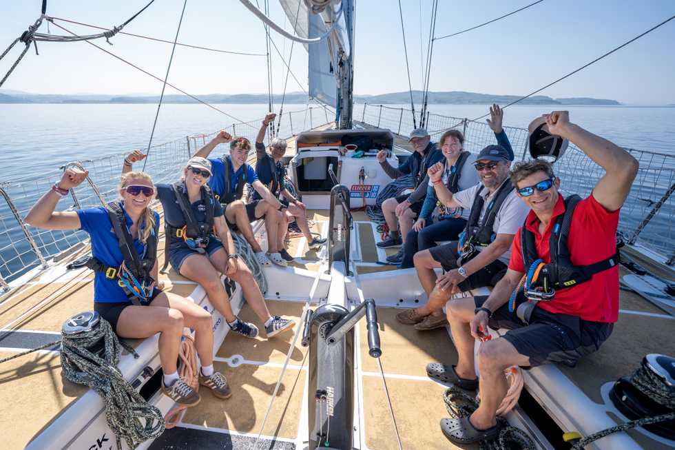 Sailors in clipper race tell of joy at reaching Scotland after Atlantic crossing