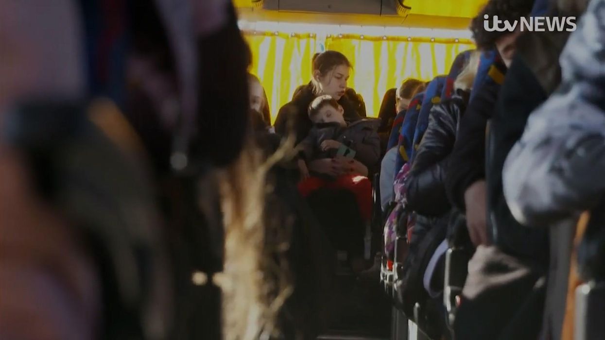 Orphaned Ukrainian refugees flight to the UK cancelled after 'paperwork glitch'