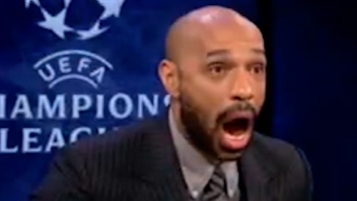 Thierry Henry gobsmacked by 2007 Kate Abdo clip