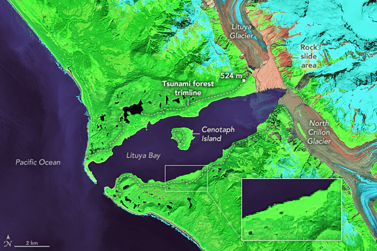 Biggest Tsunami On Record Hit Lituya Bay In 1958 Indy100 biggest-tsunami-on-record-hit-lituya-bay-in-1958-indy100