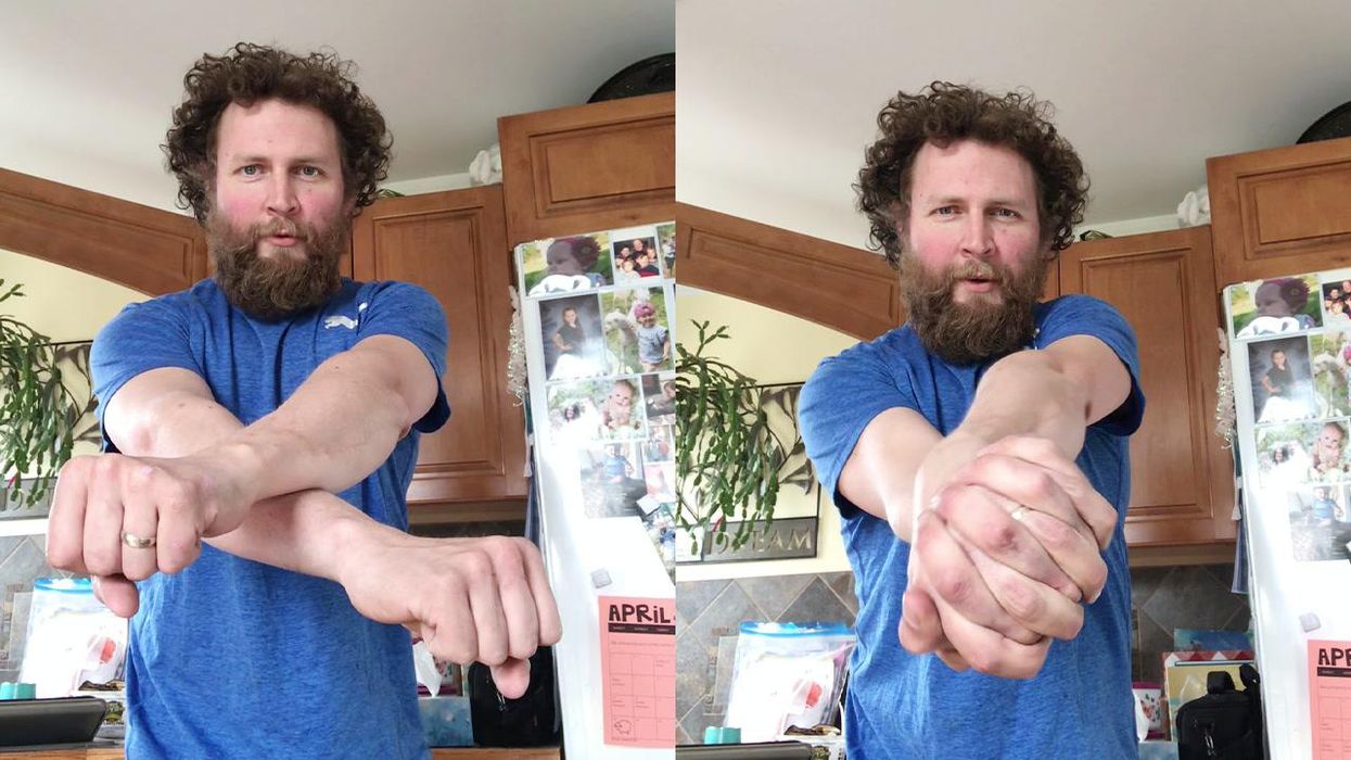 Viral 'arm twist' challenge is so simple yet so difficult at the same time