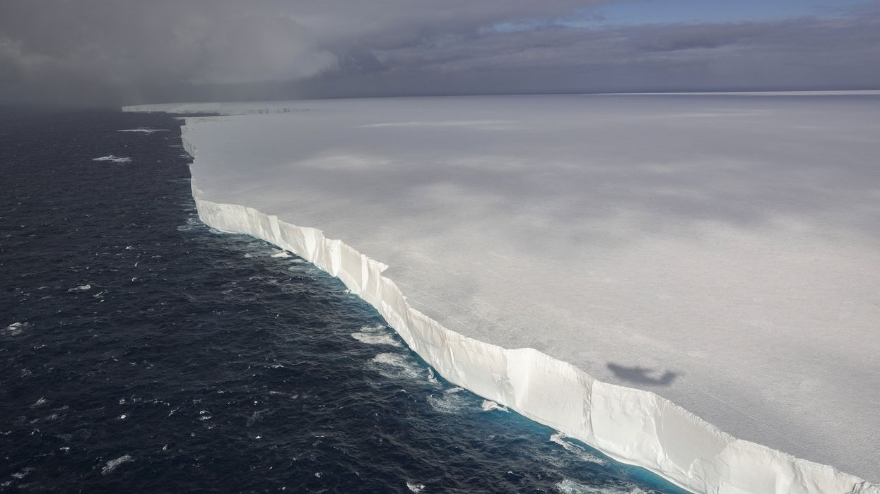 A huge Game of Thrones-style ice wall is heading straight for British island