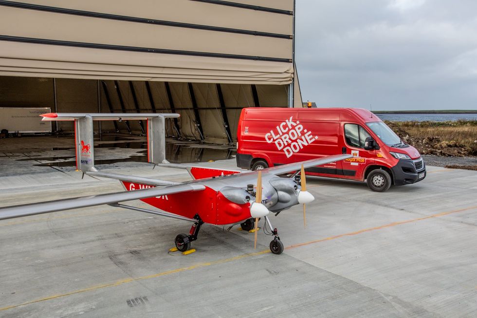 This is the third drone trial that Royal Mail has taken part in over the last year (picture credit: Colin Keldie)