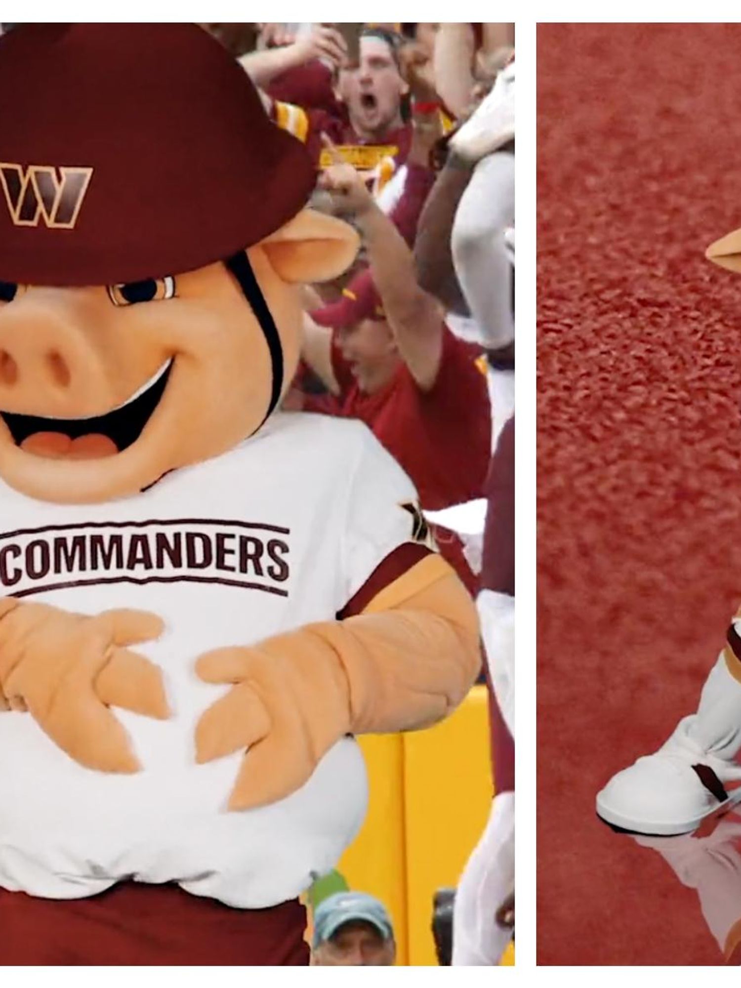 'This is who greets you in hell': NFL fans react to Washington's terrifying new mascot