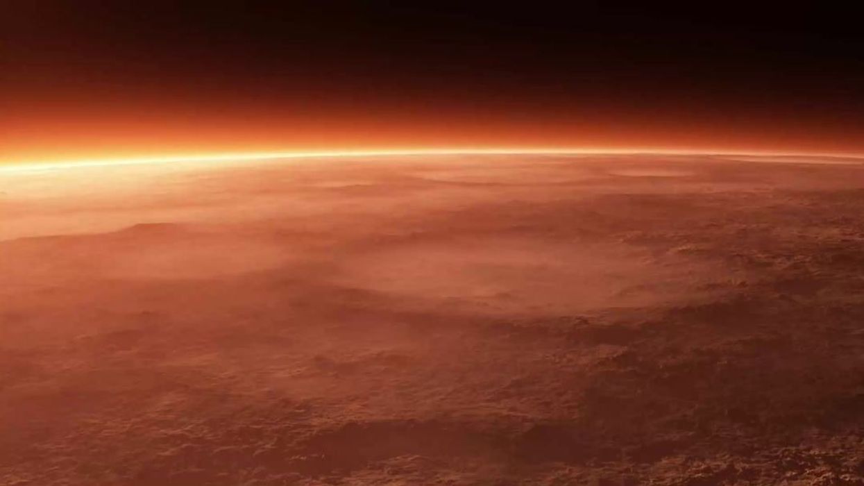 Huge 'scar' bigger than the Grand Canyon discovered stretching across Mars