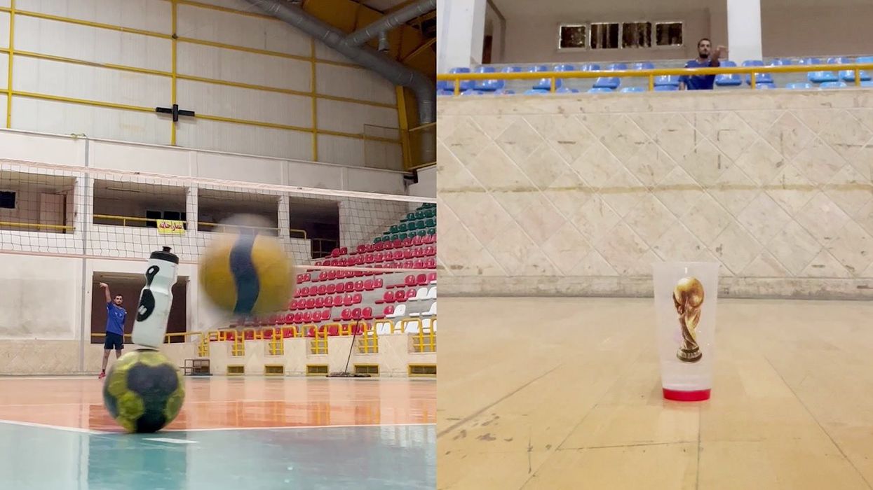 Dude Perfect break world record for highest basketball shot