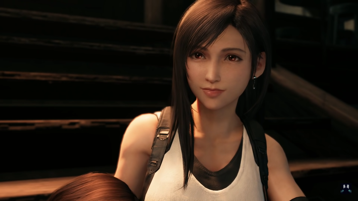 Tifa Lockhart in the Final Fantasy VII remake