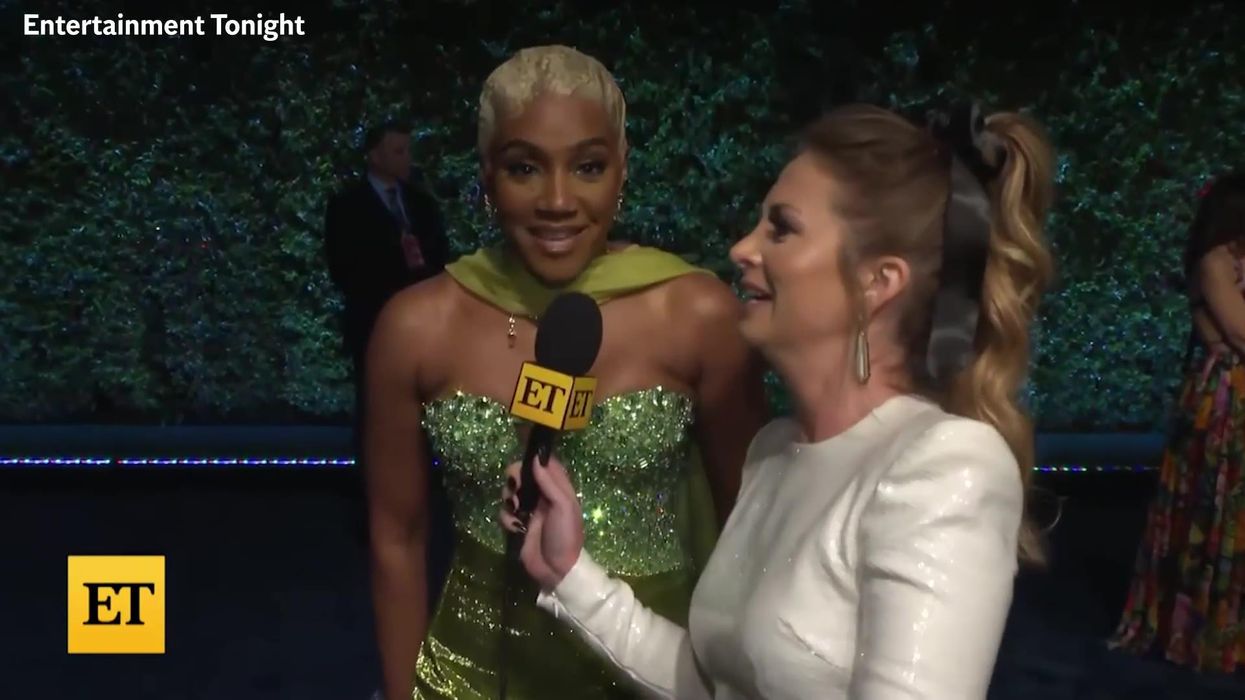 'This what fame looks like': Tiffany Haddish shuts down reporter questioning outfit