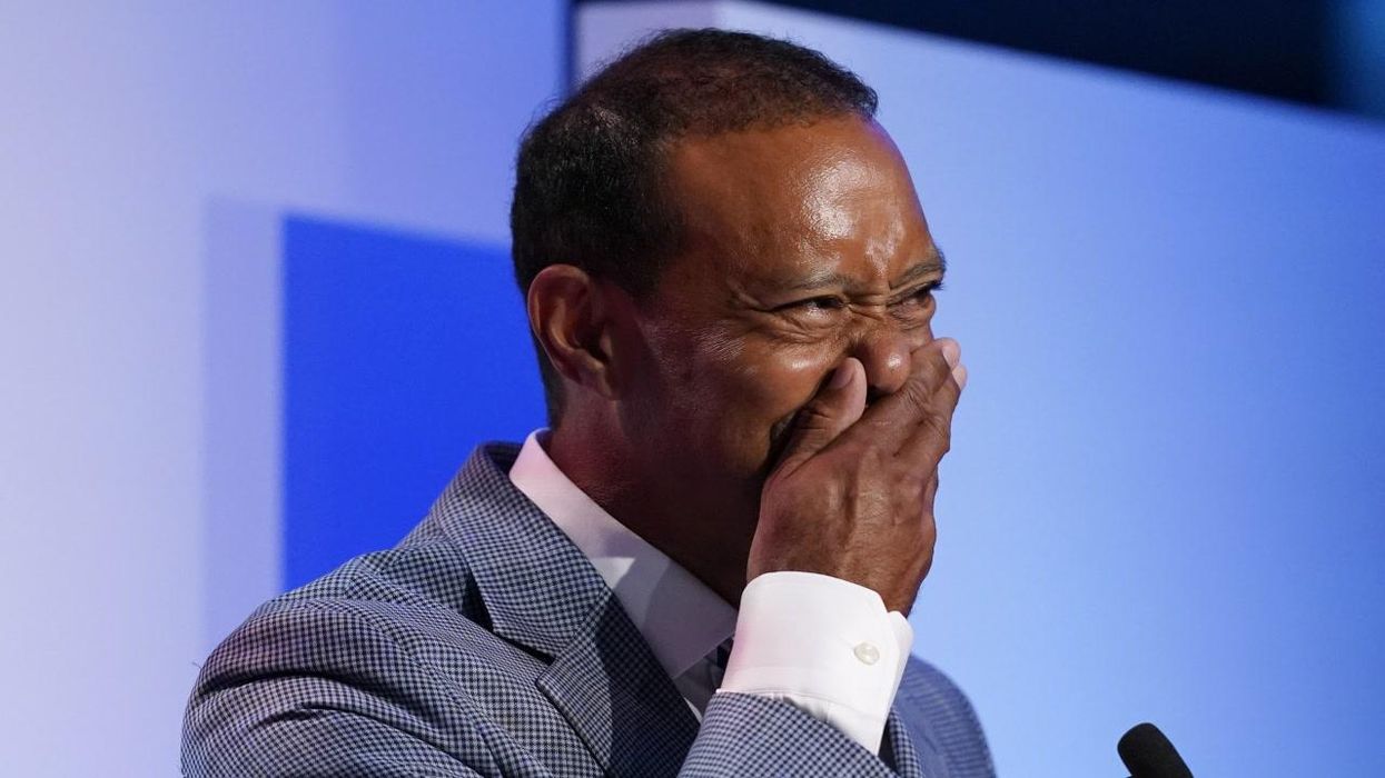 Tiger Woods brought to tears as daughter says she feared he'd lose leg in crash