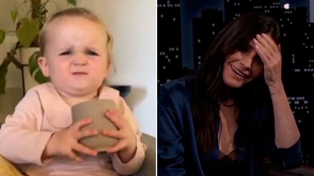 TikTok baby reviews Courteney Cox's candles on Jimmy Kimmel