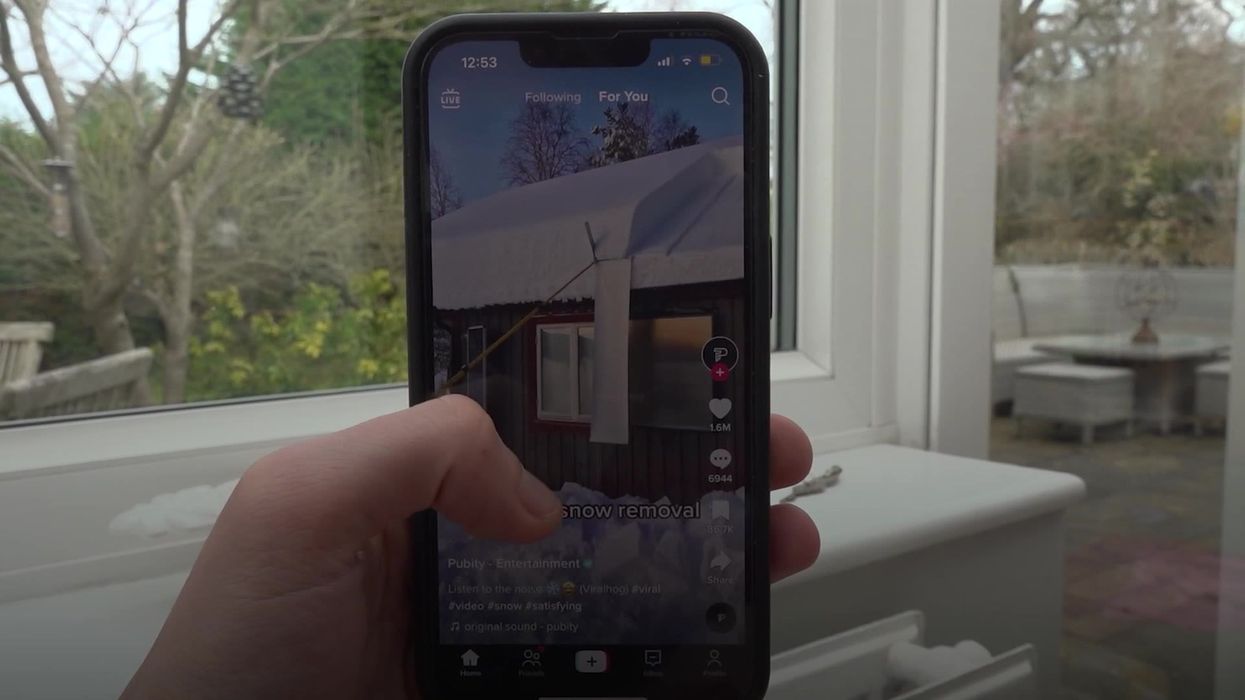 What does 'sprinkle sprinkle' mean on TikTok?