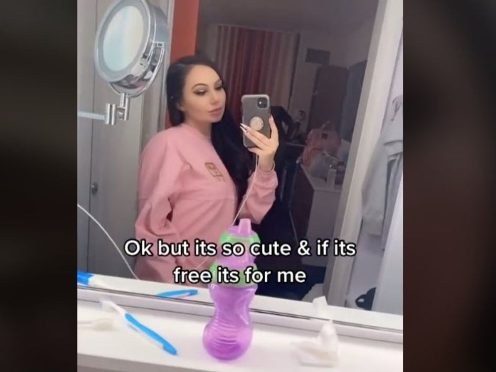 TikTok star reveals very questionable 'underboob' life-hack to get free T-shirt at Disney resorts