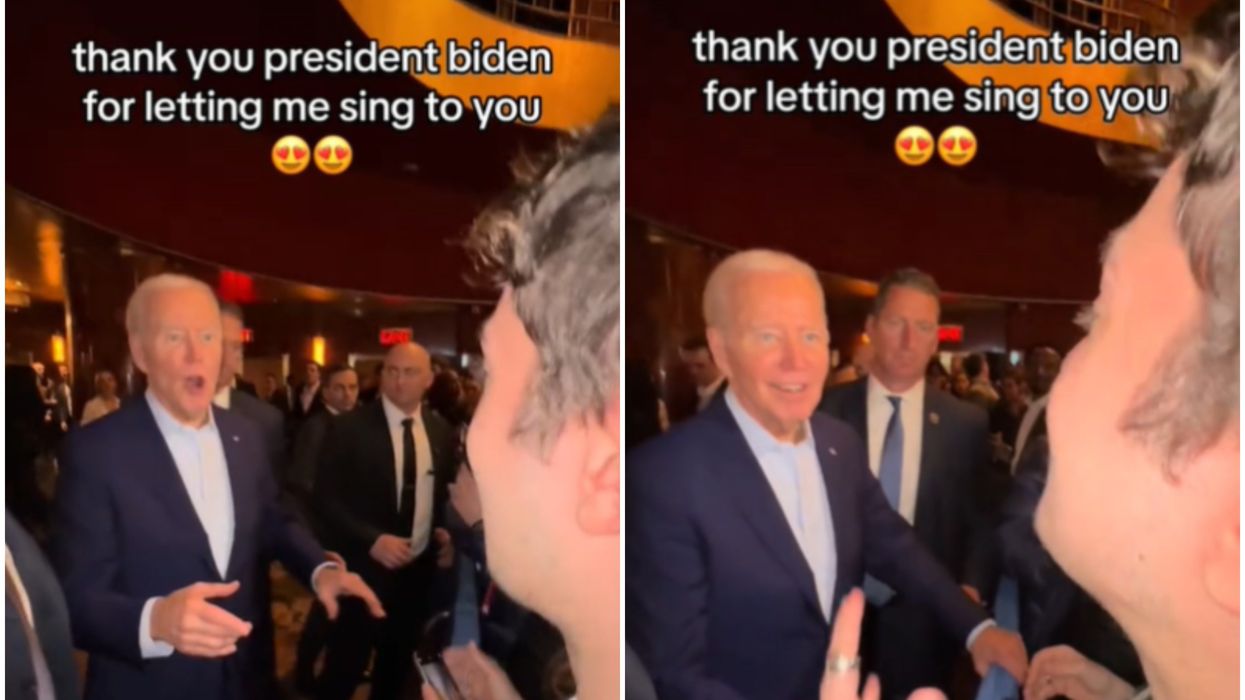 TikTok star serenades President Joe Biden with Lana Del Rey's 'National Anthem'