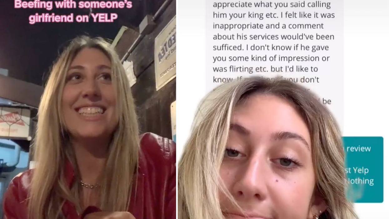 <p>TikTok user Antonia was left baffled after her review was misconstrued</p>