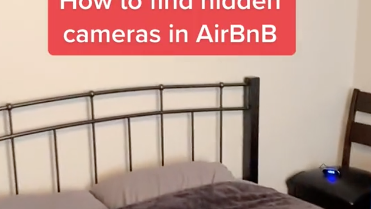 <p>TikTok user @malwaretech shares how to spot hidden cameras in hotel rooms</p>