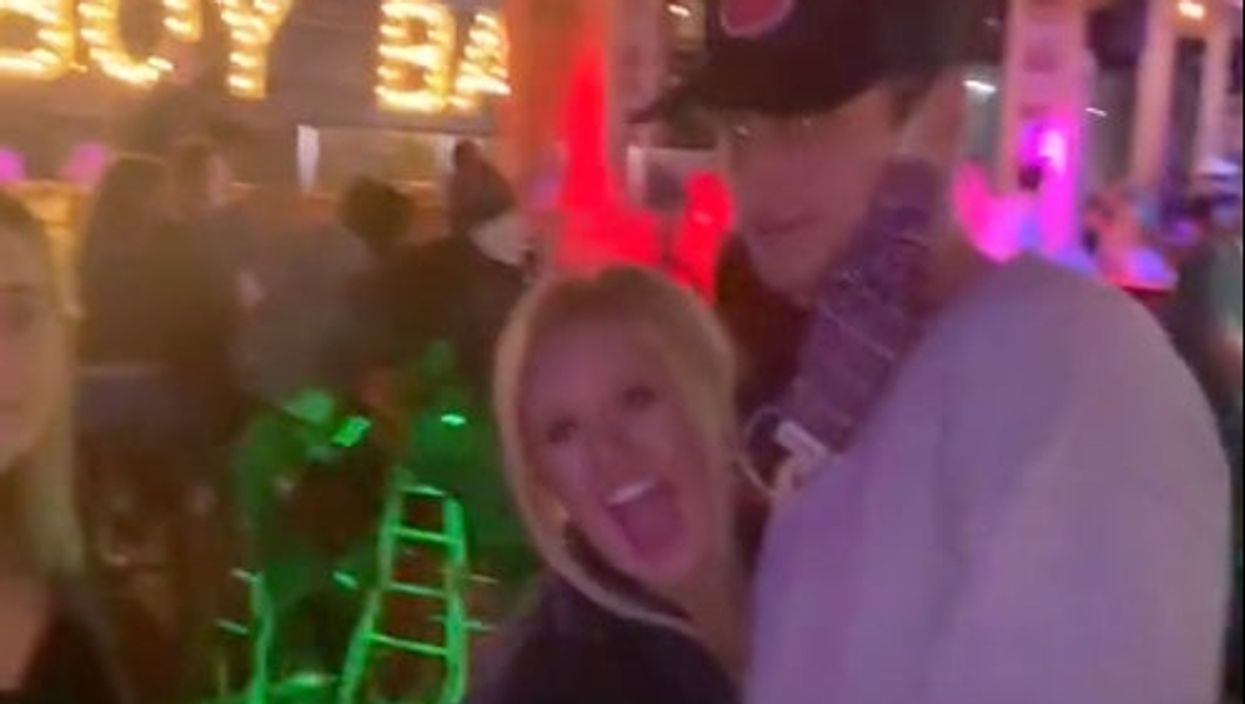 TikTok video of fake proposal