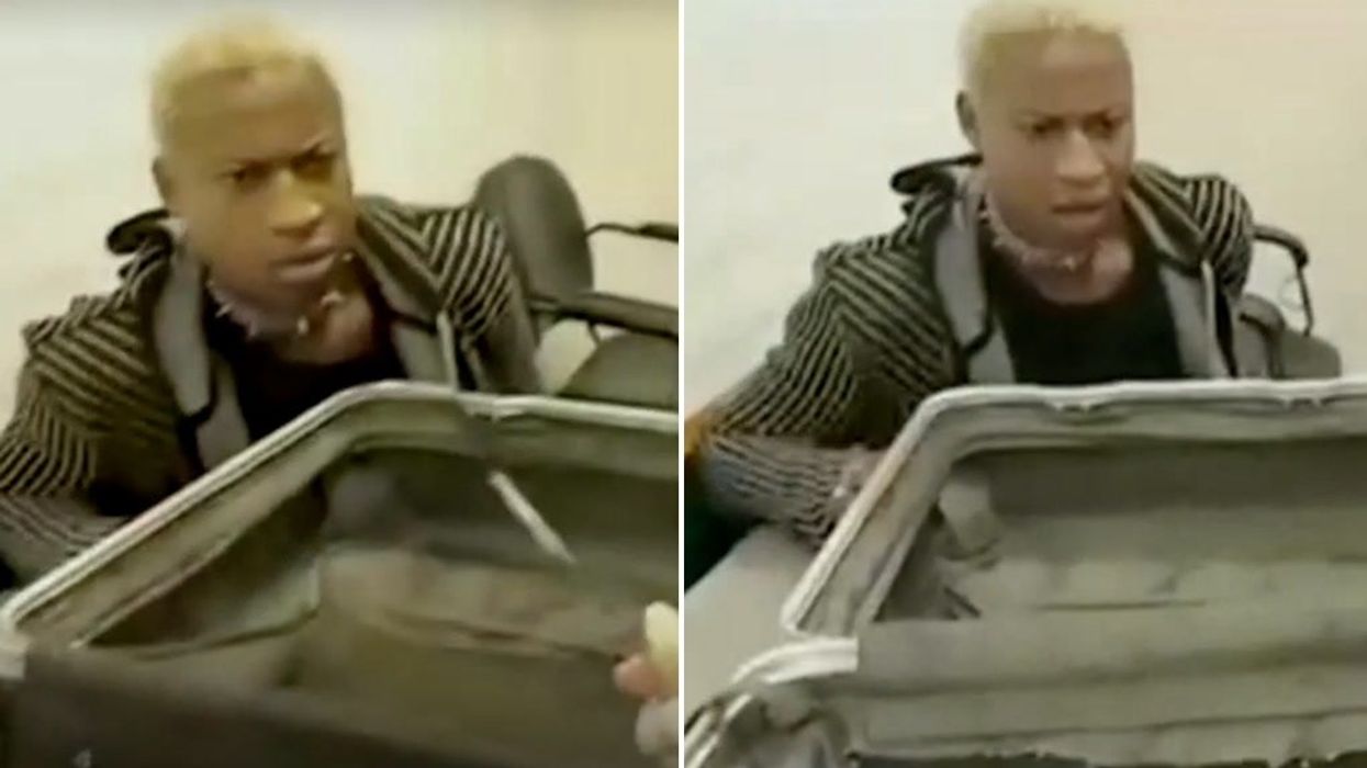 Moment British TikToker caught smuggling '£300,000' worth of cocaine from Peru