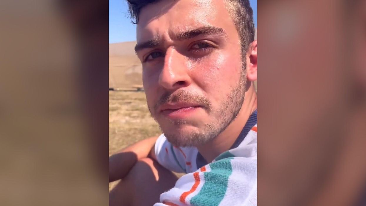 This impression of Andrew Tate at a festival is absolutely spot on