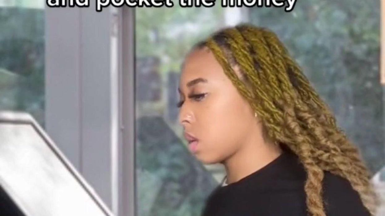 Woman climbs through McDonald's window and demands to be taught how to make the food