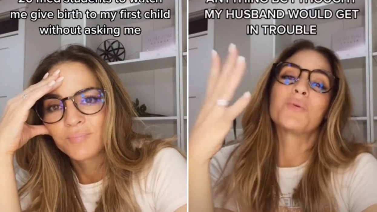 <p>TikToker Jessica Enslow detailed the memorable experience of giving birth to her first child</p>