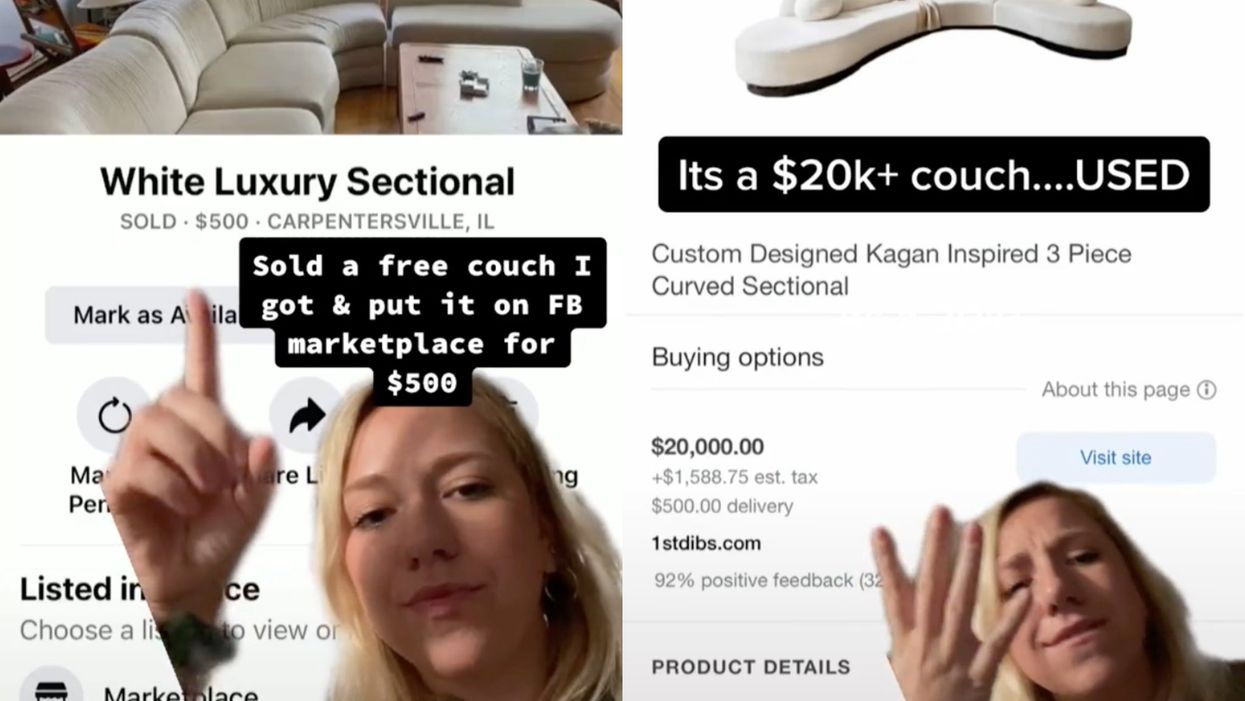 <p>TikToker Jules Schreiner thought she had got a good deal... at first</p>