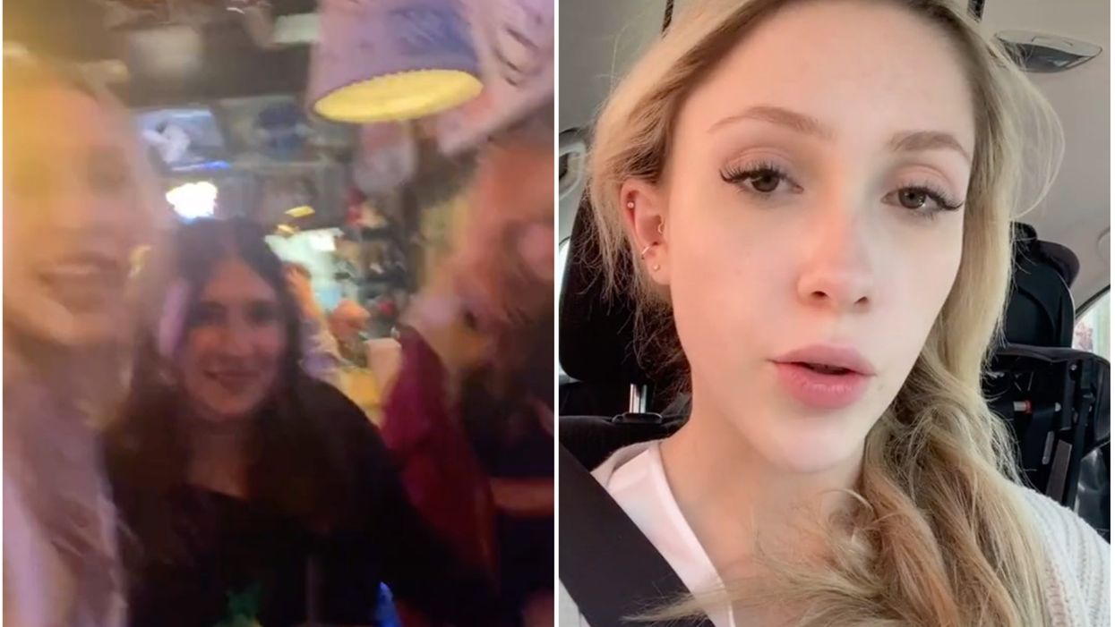 <p>TikToker Kayley was forced to defend herself, despite being the victim</p>