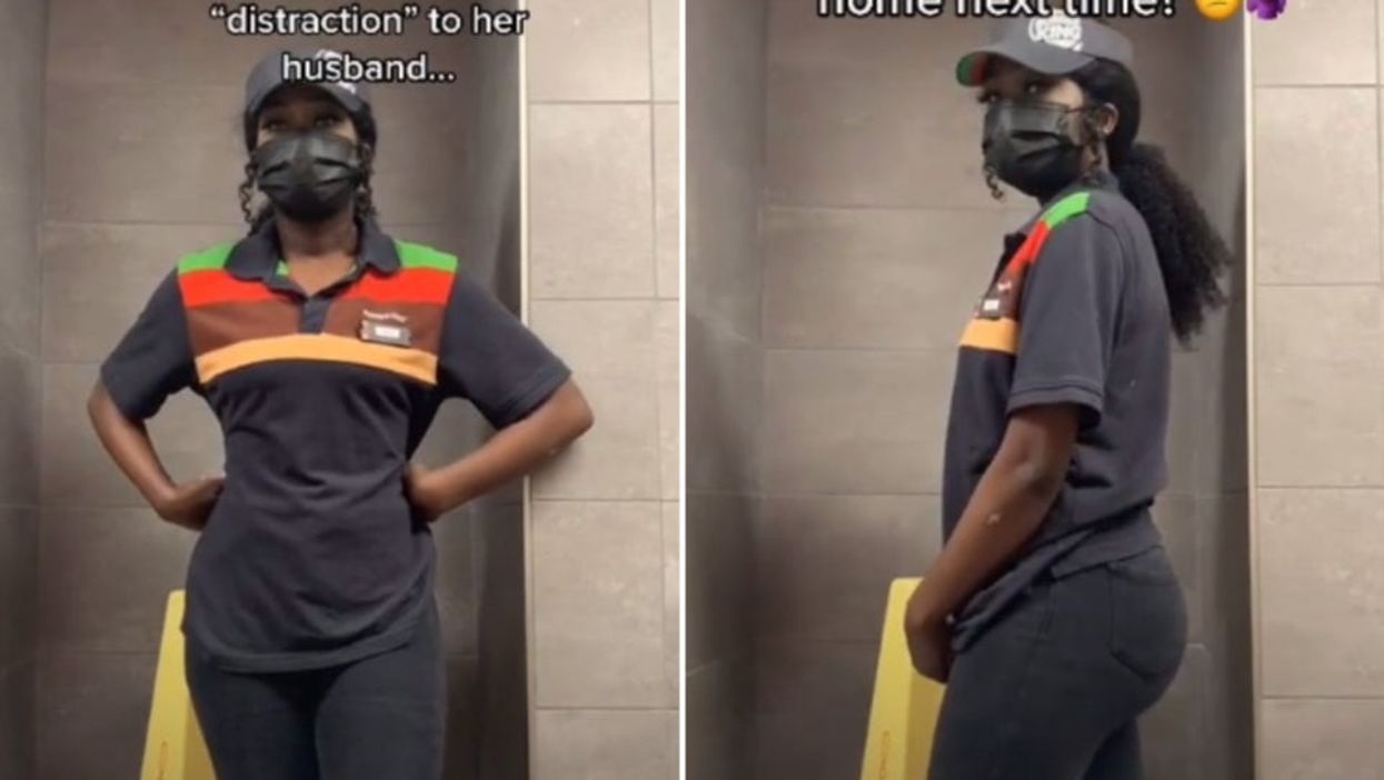 tro på build tørre Customer told Burger King worker that her uniform was distracting her  husband | indy100