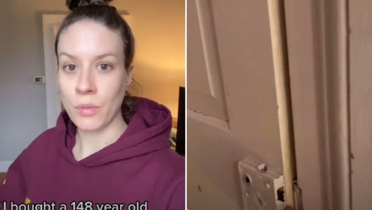 <p>TikToker, Lindsay Grummett shows followers a secret passage she found in her new home.</p>