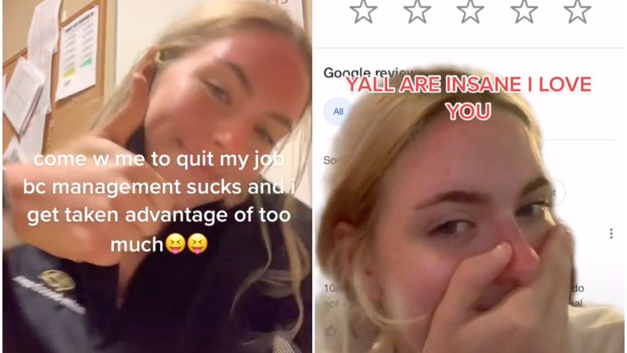 <p>TikToker Olivia Bason received an outpouring of support after quitting her job at the Dallas salon</p>