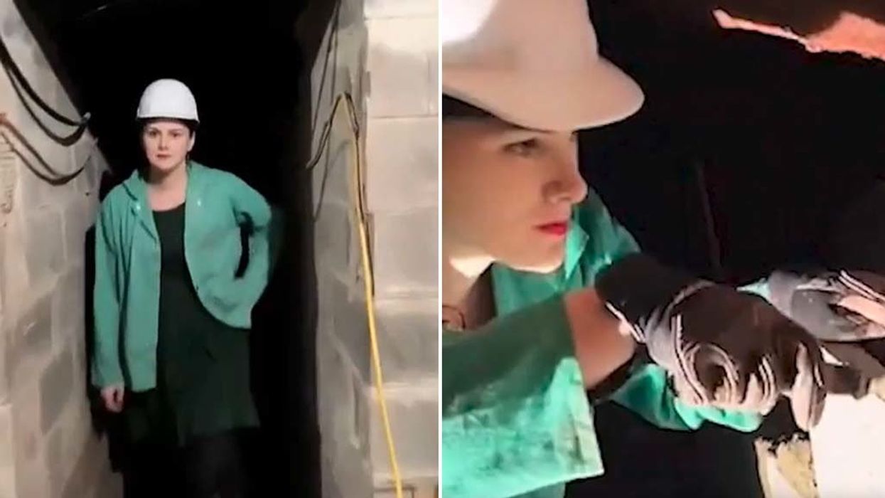 Who is TikTok's 'tunnel girl' and why has she been shut down?