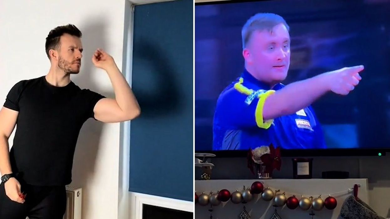 Video perfectly sums up how it feels watching Luke Littler play darts