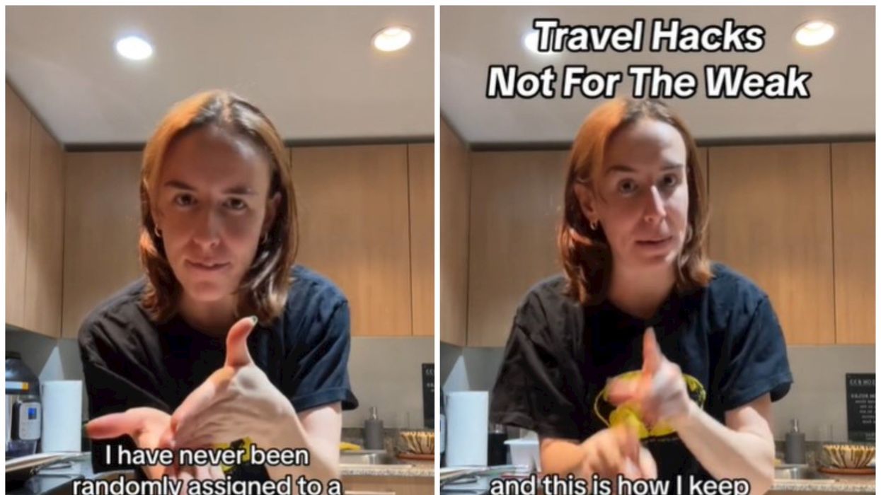 TikToker shares hack for avoiding the middle seat on flights altogether