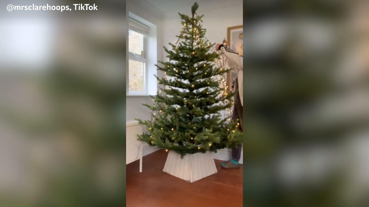 Christmas fanatic insists you've been putting the lights on your tree wrong