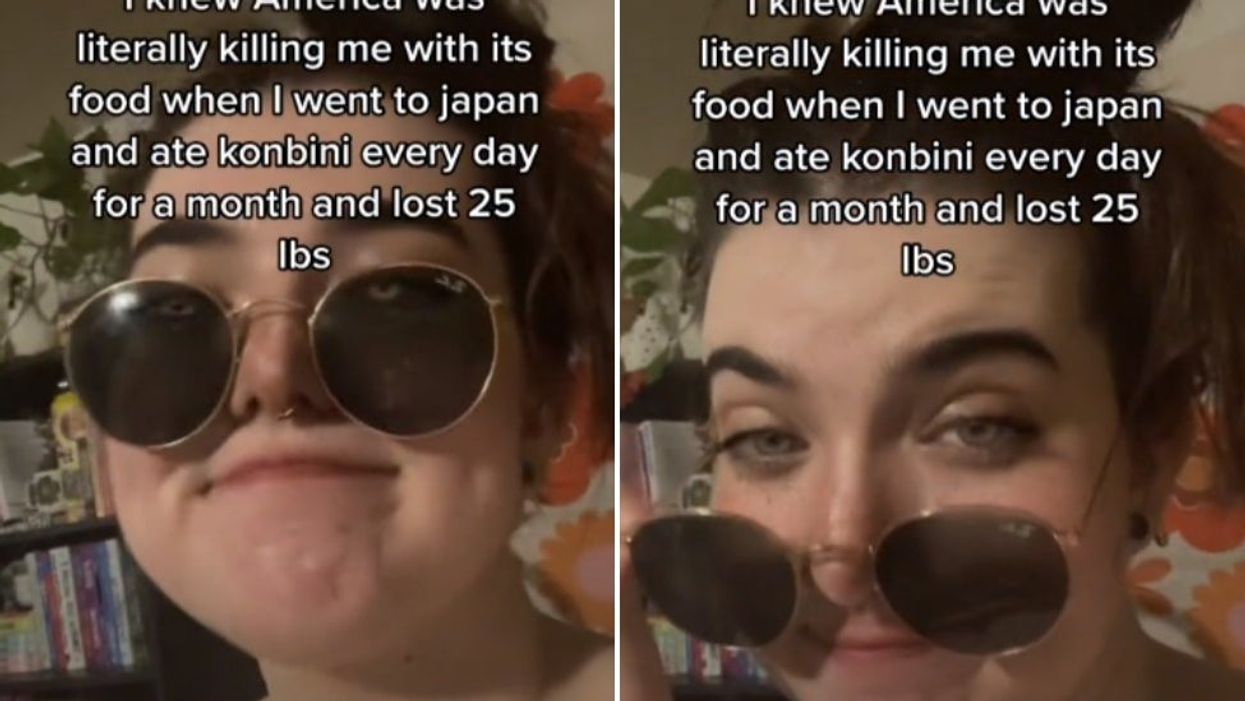 <p>TikToker Sunnie shared her experience of eating konbini in Japan </p>