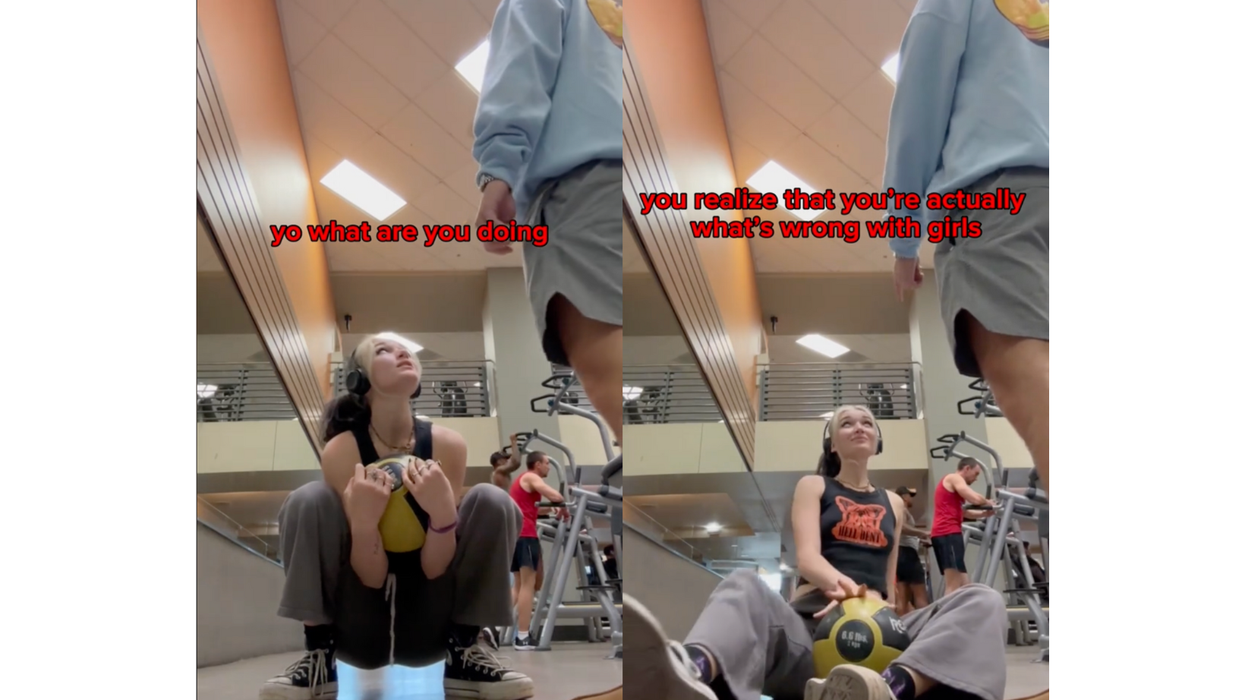 Influencer told she's 'what's wrong with girls' by man during gym workout