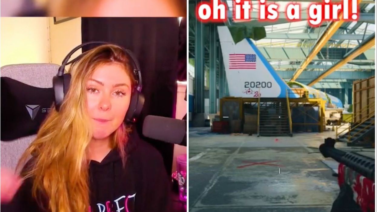 Tiktoker xmarieangel recorded some of the experiences she had as a female playing CoD. | Image credits: TikTok