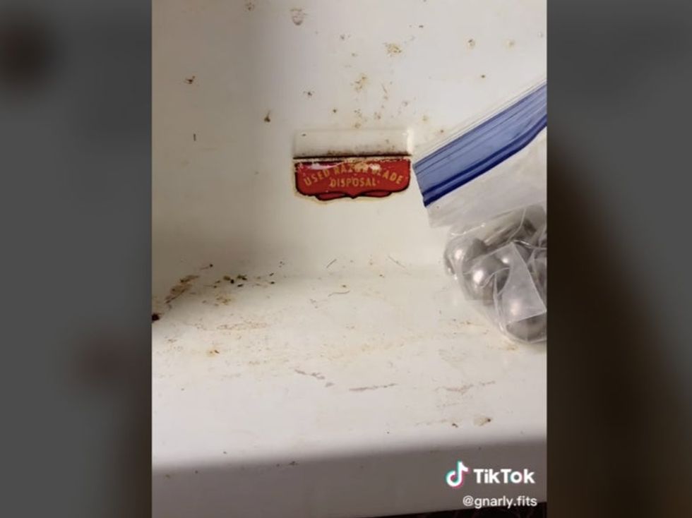 Confused TikTokers are finding rusty razor blades behind their mirrors