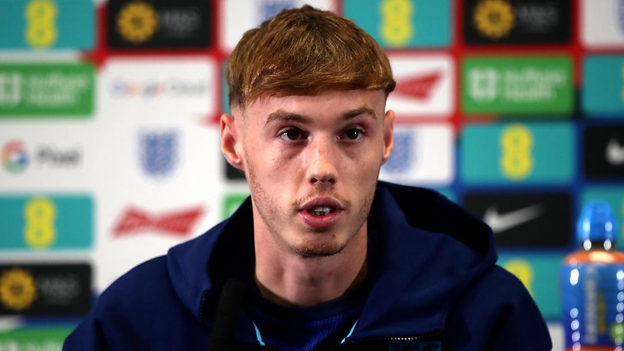 Cole Palmer has become an instant meme after official England Euros photo goes viral