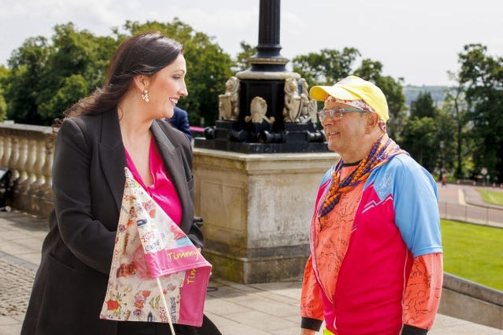 Timmy Mallett fundraising cycle tour