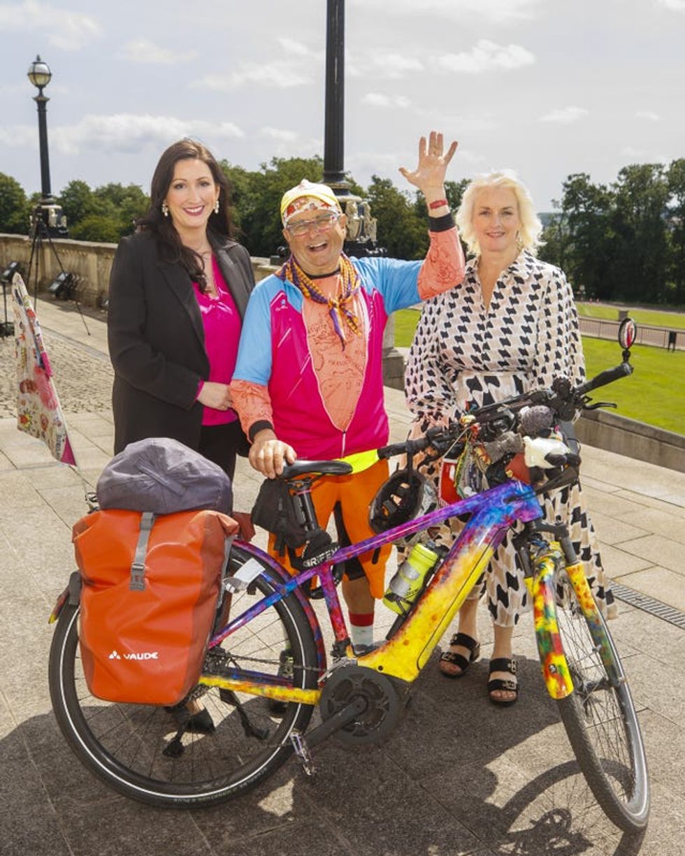 Timmy Mallett fundraising cycle tour