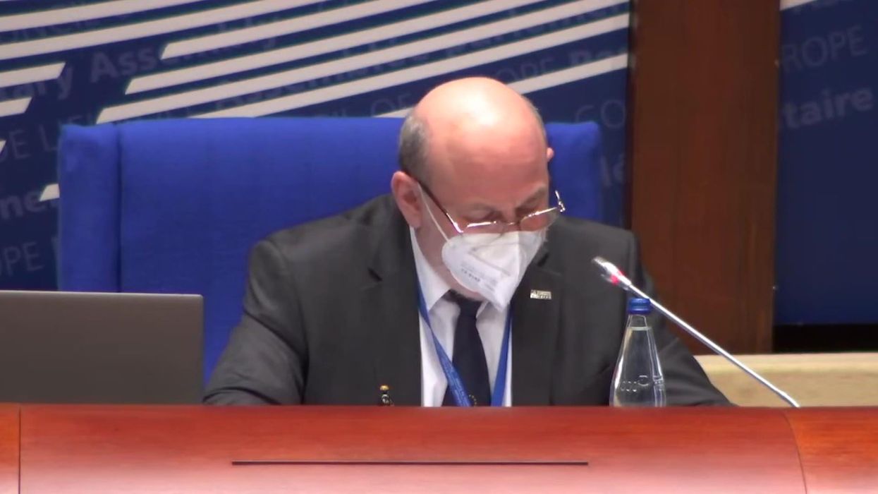 The new president of a European human rights group assembly has a very NSFW name