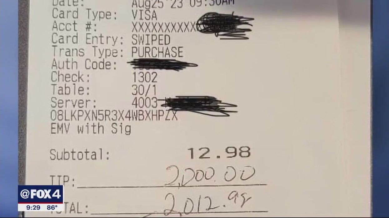 Diner stunned after being stung with 'rude' charge on restaurant bill