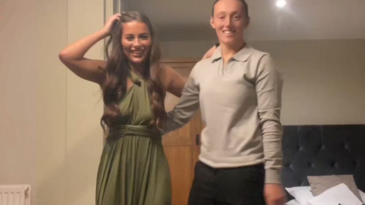 Groom couldn't hold back tears after hearing heartfelt message from his daughter before wedding