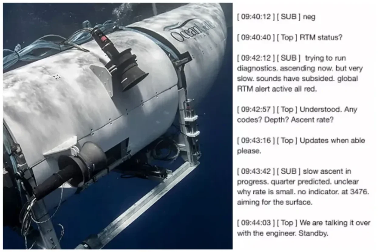'Leaked' Titan sub transcript confirmed as fake | indy100