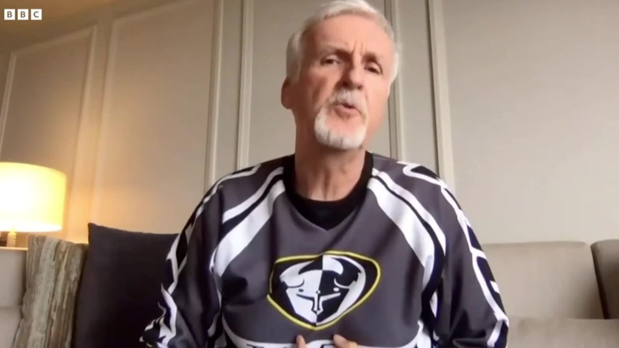 James Cameron filmed a sub implosion scene for his film 'The Abyss'