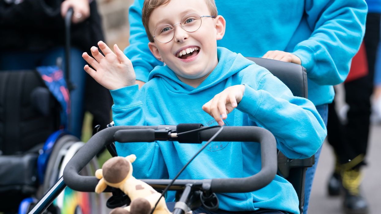 Tobias Weller has raised more than £150,000 for his school and The Children’s Hospital Charity (Danny Lawson/PA)
