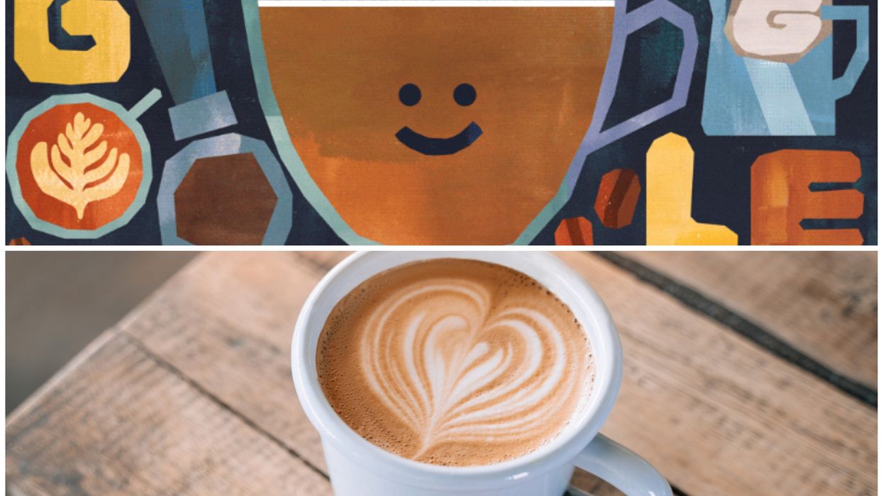 Why is today’s Google Doodle about flat whites?