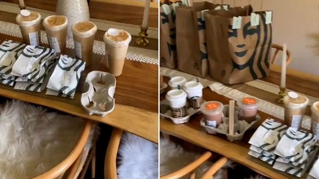 4-year-old impressively orders over £150 worth of Starbucks on uncle's phone