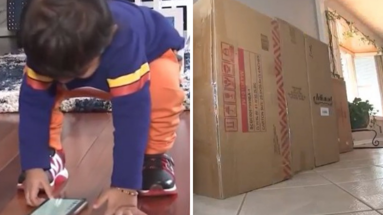 ​Toddler orders almost $2,000 worth of furniture on mom's phone